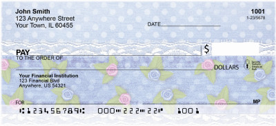 Country Chic  Personal Checks | QBR-08