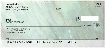 Rain Inspired Personal Checks | QBR-12
