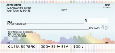 Rainbow City Personal Checks | QBR-14