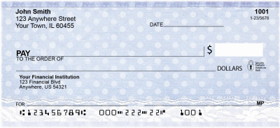 Romancing Denim Personal Checks | QBR-26