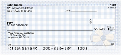 Country Gingham Personal Checks | QBR-45