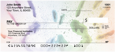 Fingerpaint Art Personal Checks | QBR-55