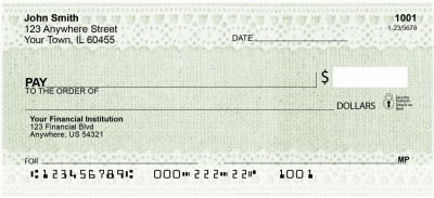 Linen And Lace Personal Checks | QBR-68