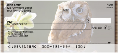 Owl Portraits Personal Checks | QBR-74
