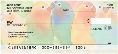 Tropical Chorus Line Personal Checks | QBR-91