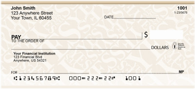 YES Personal Checks | QBR-95