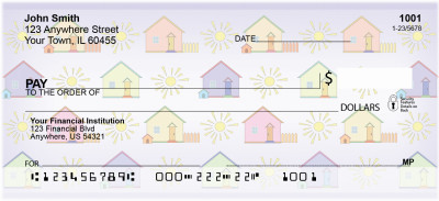 Bright Sunshine Of Home Personal Checks | QBR-99