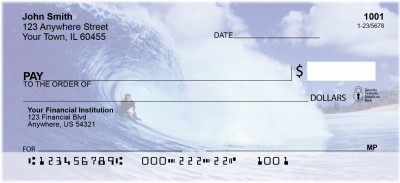 Surfs Up Personal Checks | SCE-41