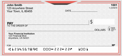 Stylin' Personal Checks | VAL-024