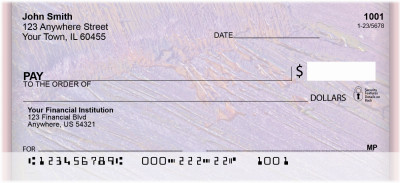 Purple Passion Personal Checks | ZABS-20
