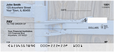 Metal Wood Stone Personal Checks | ZABS-24