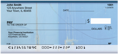 Rusty Art Personal Checks | ZABS-25