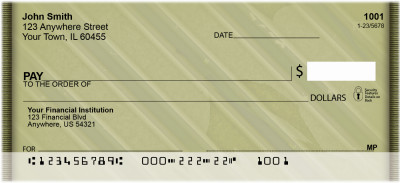 Peelin Green Personal Checks | ZABS-61