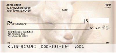 Goats Personal Checks | ZANI-28