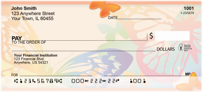 Butterfly Collector Personal Checks | ZANI-50