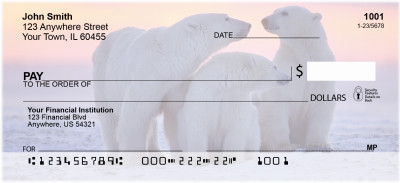 Arctic Bliss Personal Checks | ZANI-52
