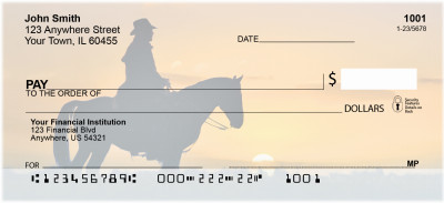 Roundup At Sunrise Personal Checks | ZANJ-13