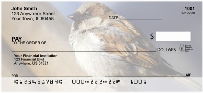 Sparrow Inspirations Personal Checks | ZANJ-19