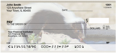 Skunk Personal Checks | ZANJ-68
