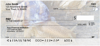 Snails On Parade Personal Checks | ZANJ-71
