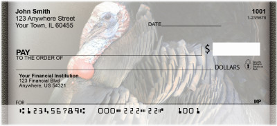 Tom The Turkey Personal Checks | ZANJ-81
