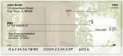 Bird Houses Personal Checks | ZANK-19