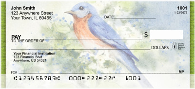 Nesting Birds Personal Checks | ZANK-20