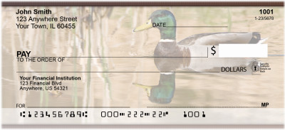Ducks In Morning Light Personal Checks | ZANK-32