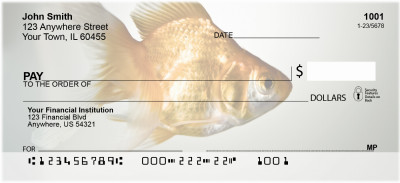 Goldfish Personal Checks | ZANK-35