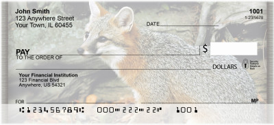 Out Foxed Personal Checks | ZANK-40