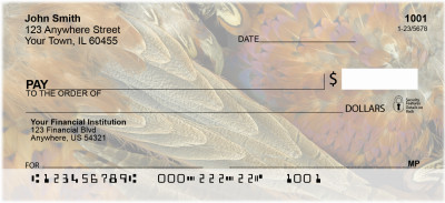 Pheasant Plumes Personal Checks | ZANK-56