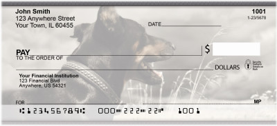Doberman Personal Checks | ZANK-57