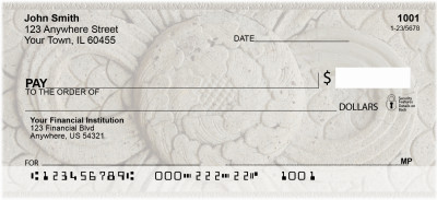 Carvings from Asia Personal Checks | ZASI-02