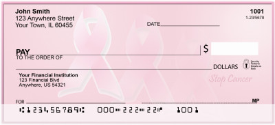 Stop Cancer Personal Checks | ZCHA-06