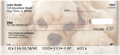 Cocker Spaniel Puppies Personal Checks | ZDOG-06