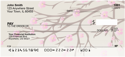 Oriental Blossoms In Spring Personal Checks | ZFLO-57