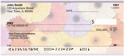 Retro Garden Personal Checks | ZFLO-74