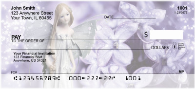 Spring Flower Fairies Personal Checks | ZFUN-36