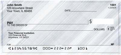Vintage Blues Personal Checks | ZGEO-35