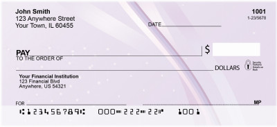 Lavender Crush Personal Checks | ZGEO-93