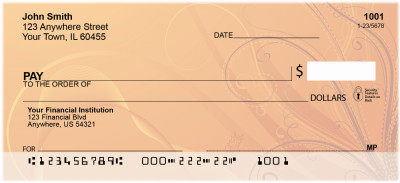 Hot Filigree Florentine Personal Checks | ZGEP-44