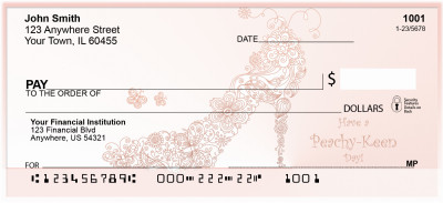 Peachy Keen Days Personal Checks | ZGIR-11