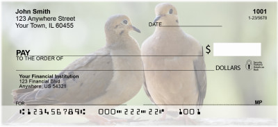 Love Birds Are Everywhere Personal Checks | ZLOV-02
