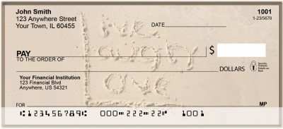 Live Laugh And Love Personal Checks | ZLOV-06