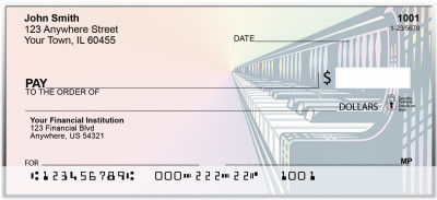 Colorful Keyboard Personal Checks | ZPRO-35