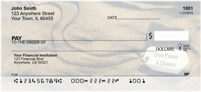 Give Peace A Chance Personal Checks | ZPRO-36