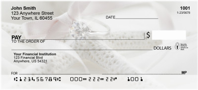Romantic Shells Personal Checks | ZSCE-29