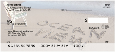 Vacation Sentiments Personal Checks | ZSCE-62