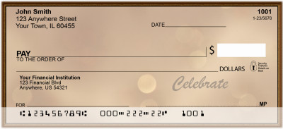 Celebrate Personal Checks | ZXMS-38