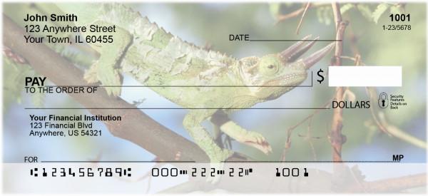 Lively Lizards Personal Checks